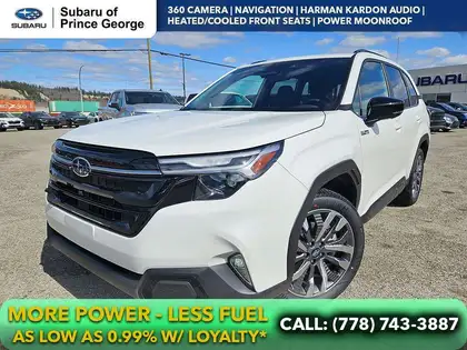 White 2026 Subaru Forester Hybrid SUV / Crossover Automatic