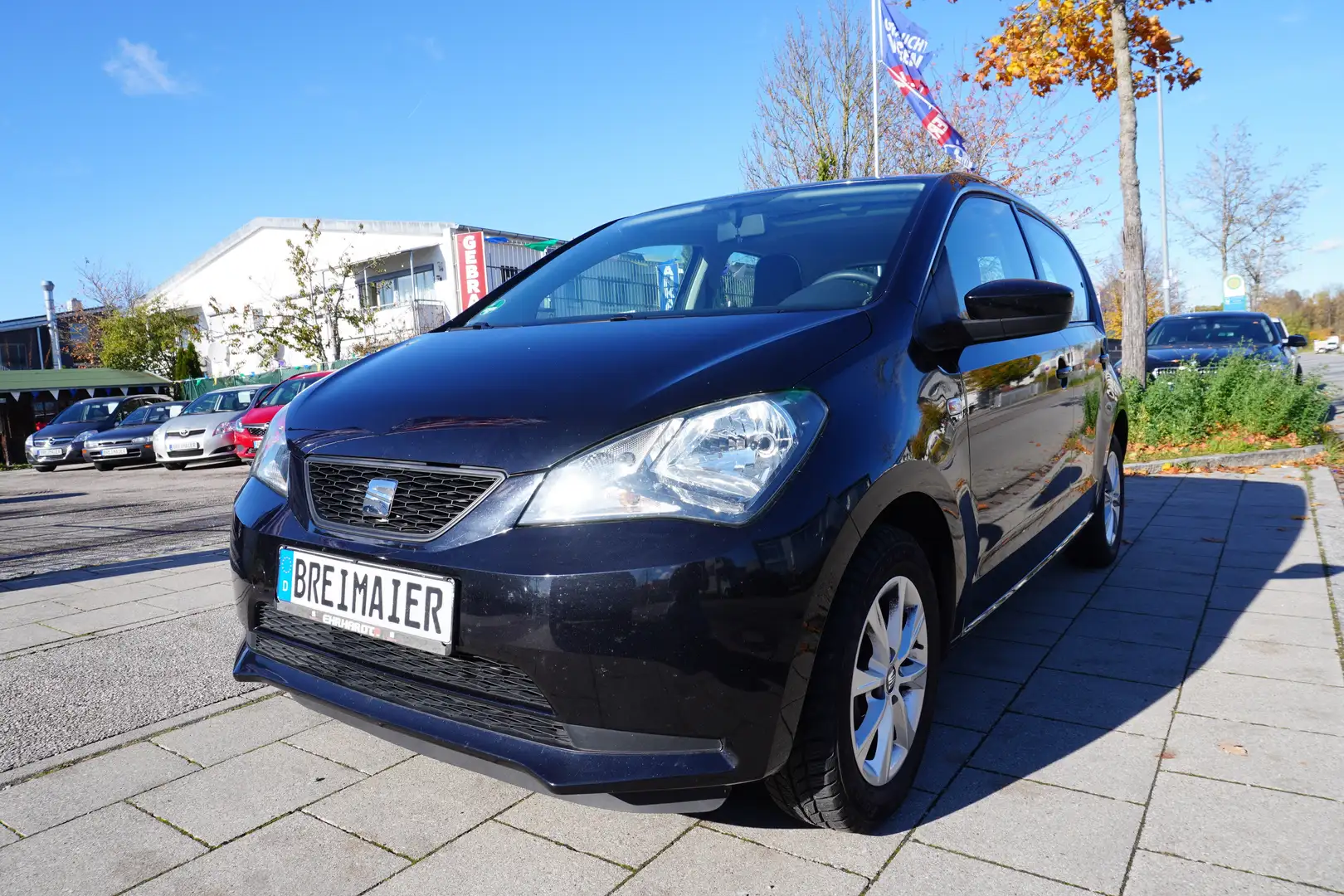 SEAT Mii STYLE*TÜV NEU*AHK*KLIMA*ALCANTARA*PANORAMADACH* Schwarz - 1