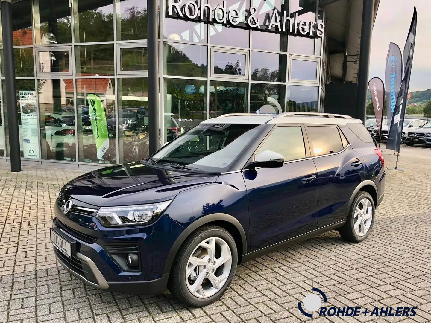 SsangYong Tivoli TIVOLI GRAND FIZZ 1,5 6AT 2WD TOUCHS.+LENKRADHZG Kék - 2