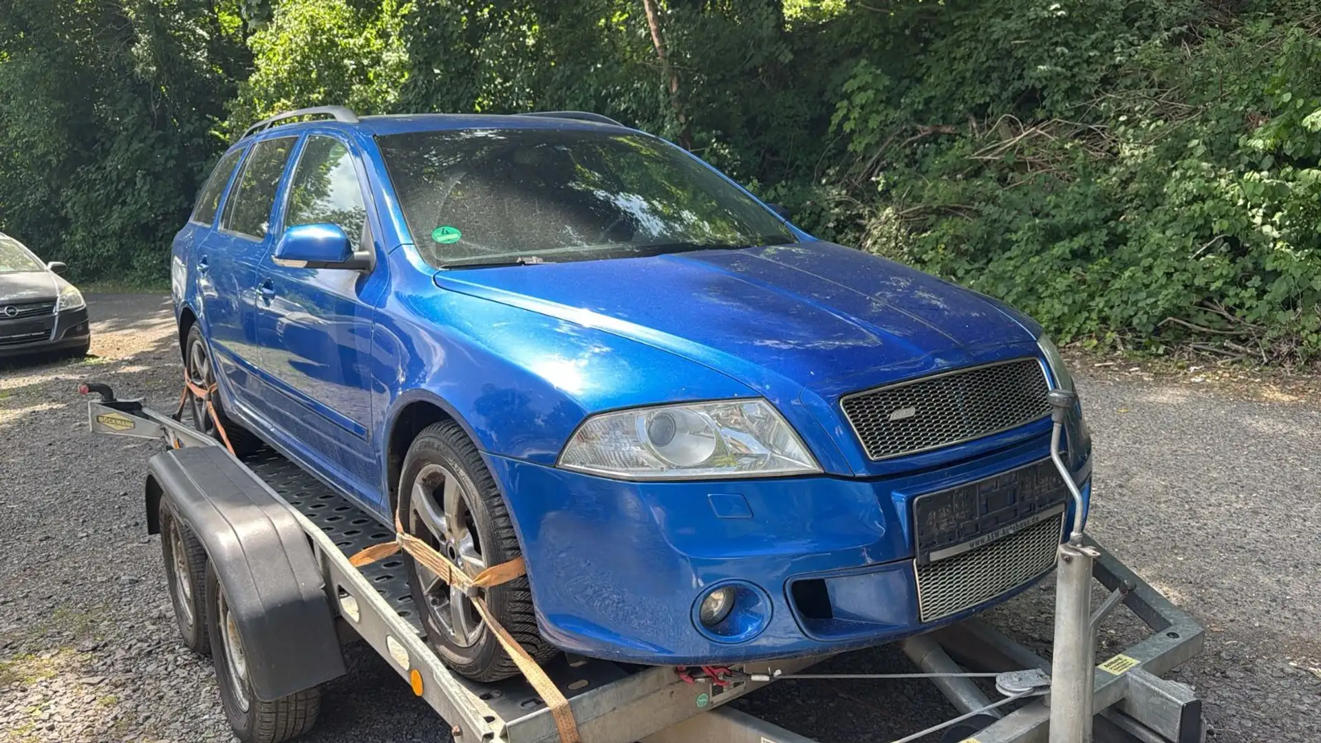 Skoda Octavia 2.0TDI VRS*125KW*NAVI*KUPPLUNG DEFEKT* Azul - 2