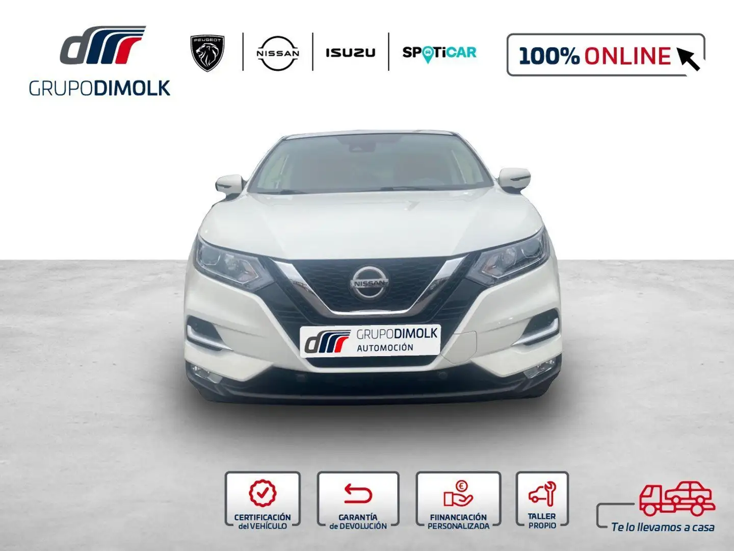 Nissan Qashqai 1.3 DIG-T N-Connecta 4x2 103kW Blanco - 2