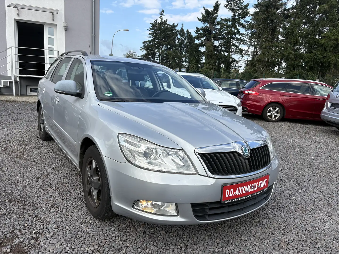 Skoda Octavia Elegance-LEDER-KLIMATRONIK Gris - 1