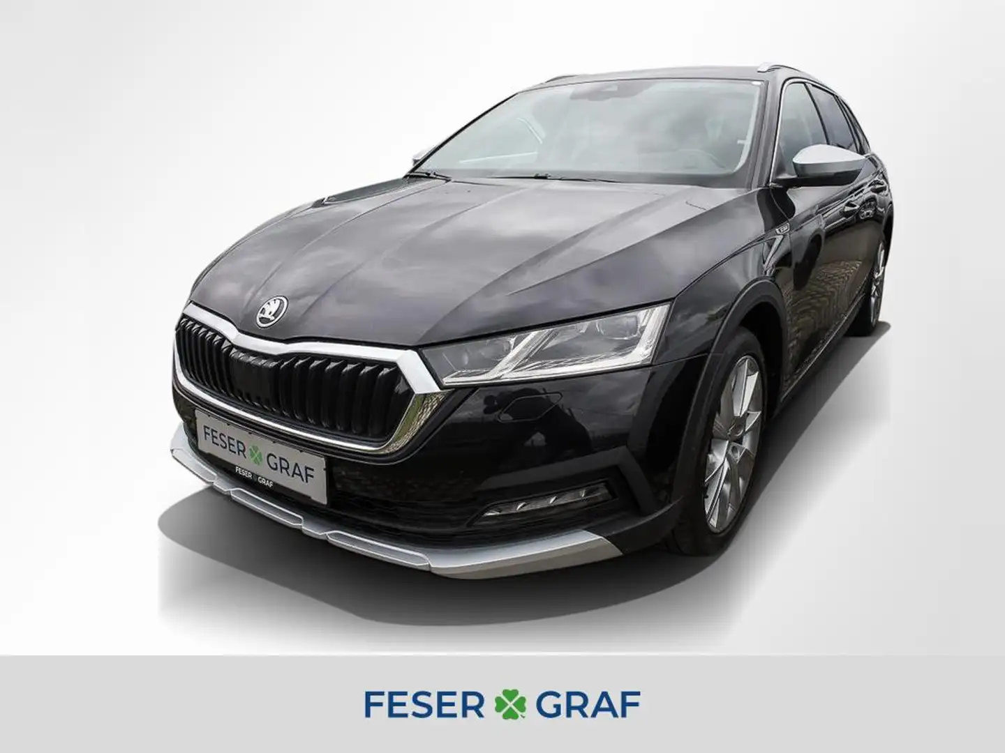 Skoda Octavia Combi 2.0 TDI DSG Scout 4x4 HuD Matrix-LED Schwarz - 1