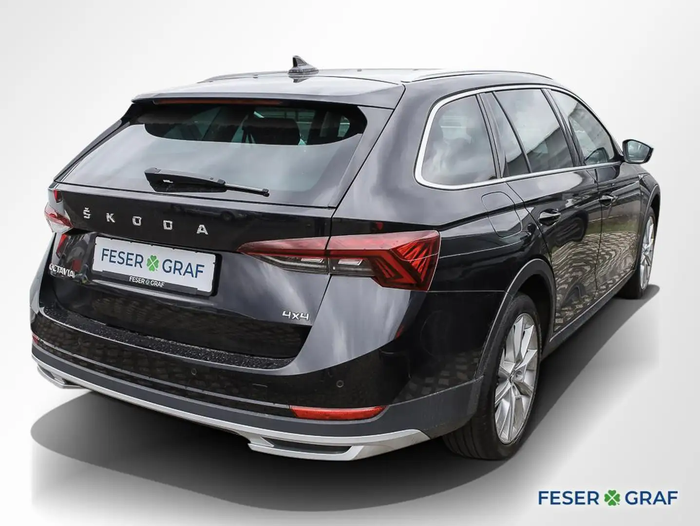 Skoda Octavia Combi 2.0 TDI DSG Scout 4x4 HuD Matrix-LED Schwarz - 2