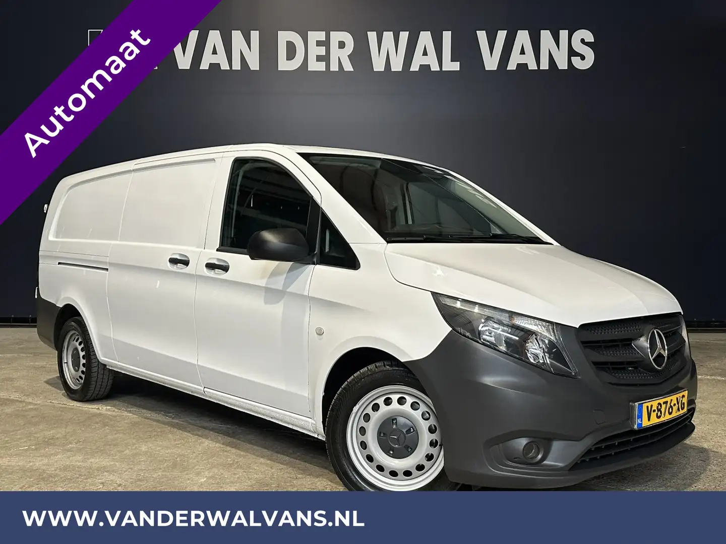 Mercedes-Benz Vito 114 CDI 136pk Automaat L3H1 Euro6 Airco | Cruiscon Wit - 1