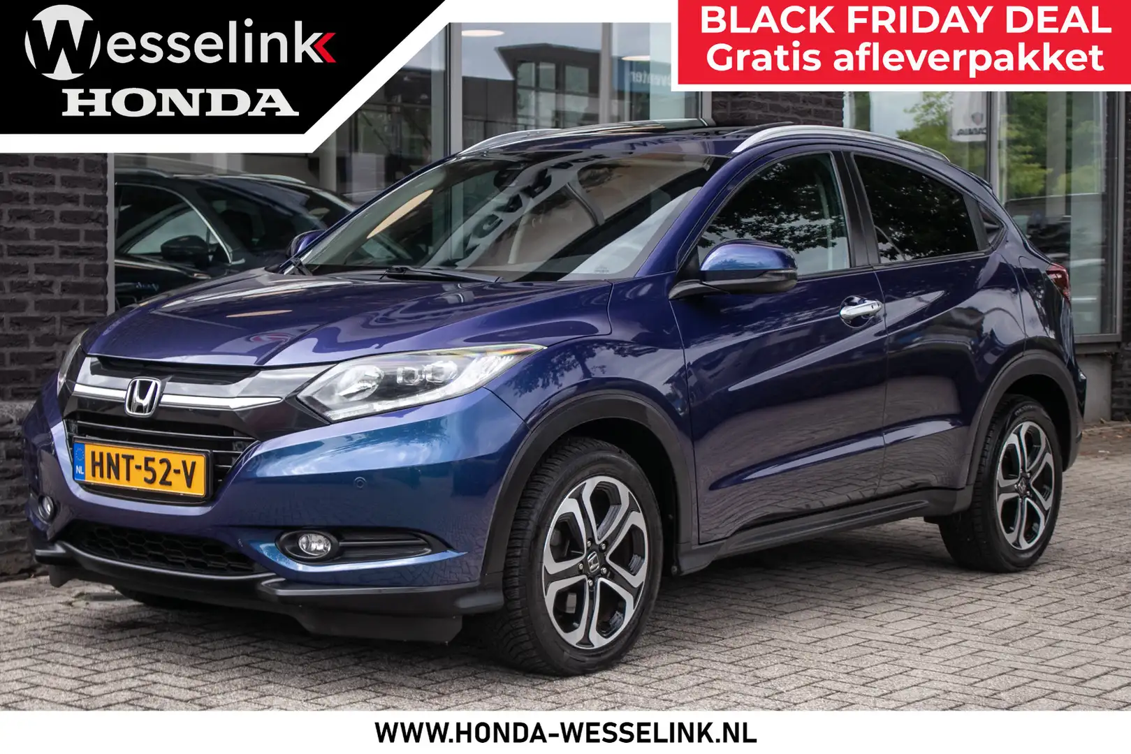 Honda HR-V 1.5 i-VTEC Executive - Panorama schuif-kantel dak Blau - 1