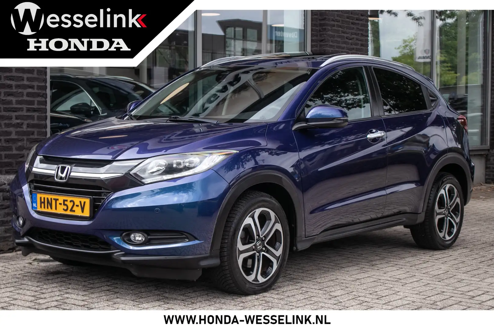 Honda HR-V 1.5 i-VTEC Executive - All-in rijklrprs | pano sch Blauw - 1