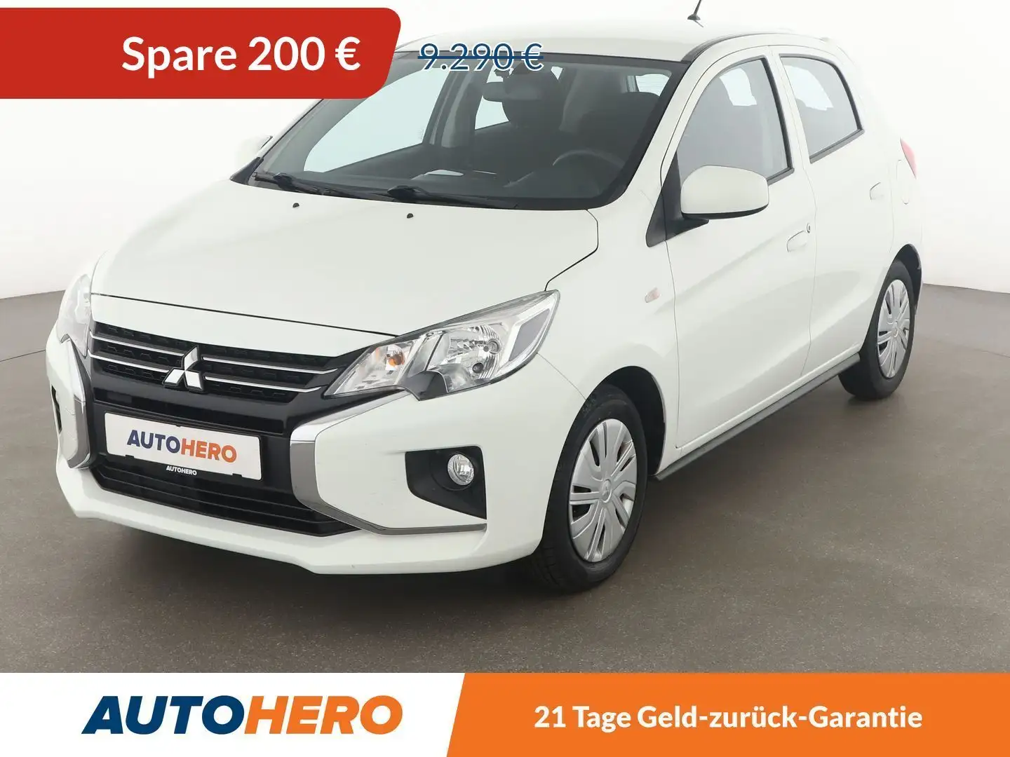 Mitsubishi Space Star 1.2 *KLIMA*GARANTIE* Weiß - 1