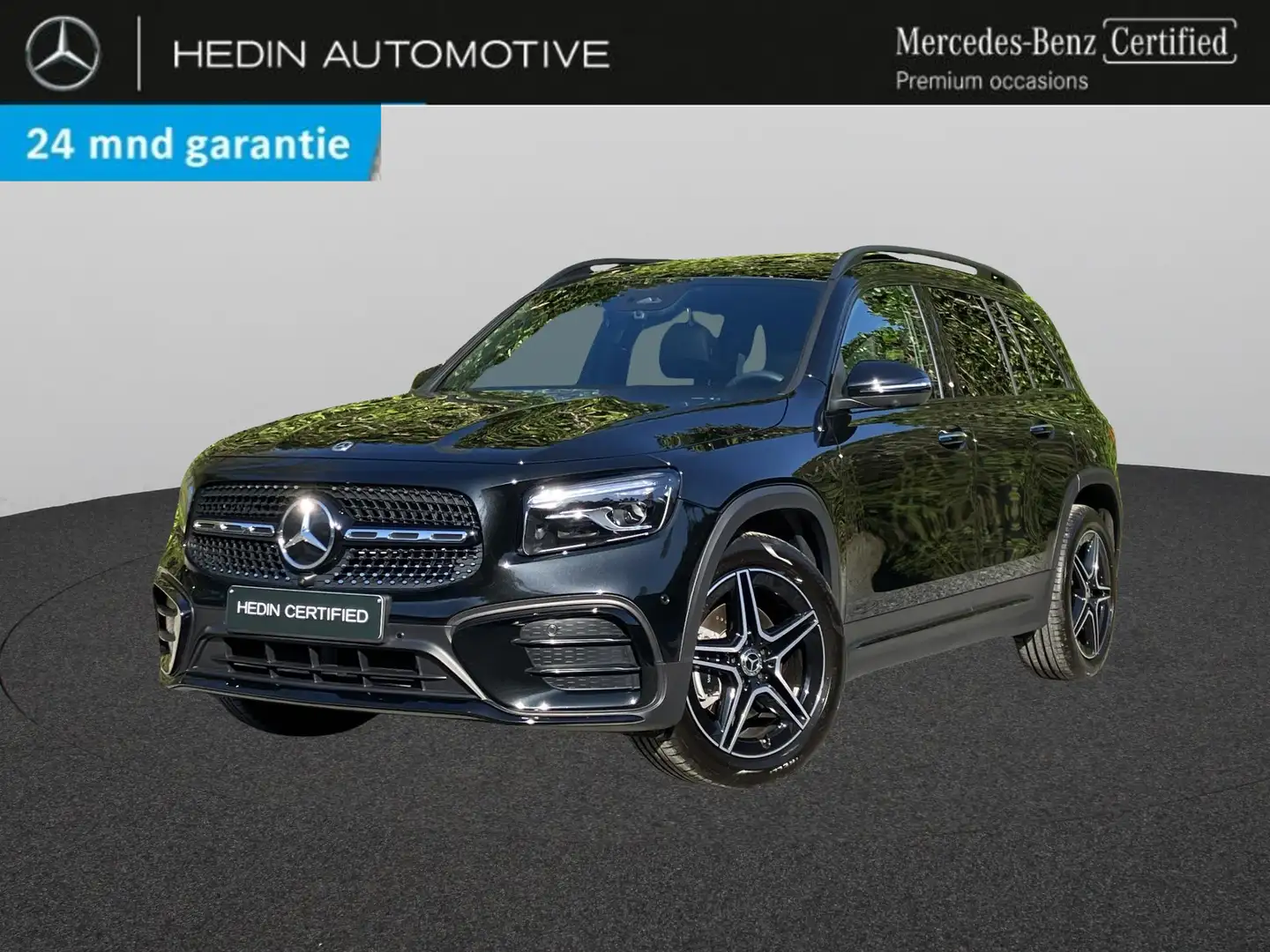 Mercedes-Benz GLB 180 AMG Line | 7 Zitter | Panoramisch Dak | Head-Up Di Zwart - 1