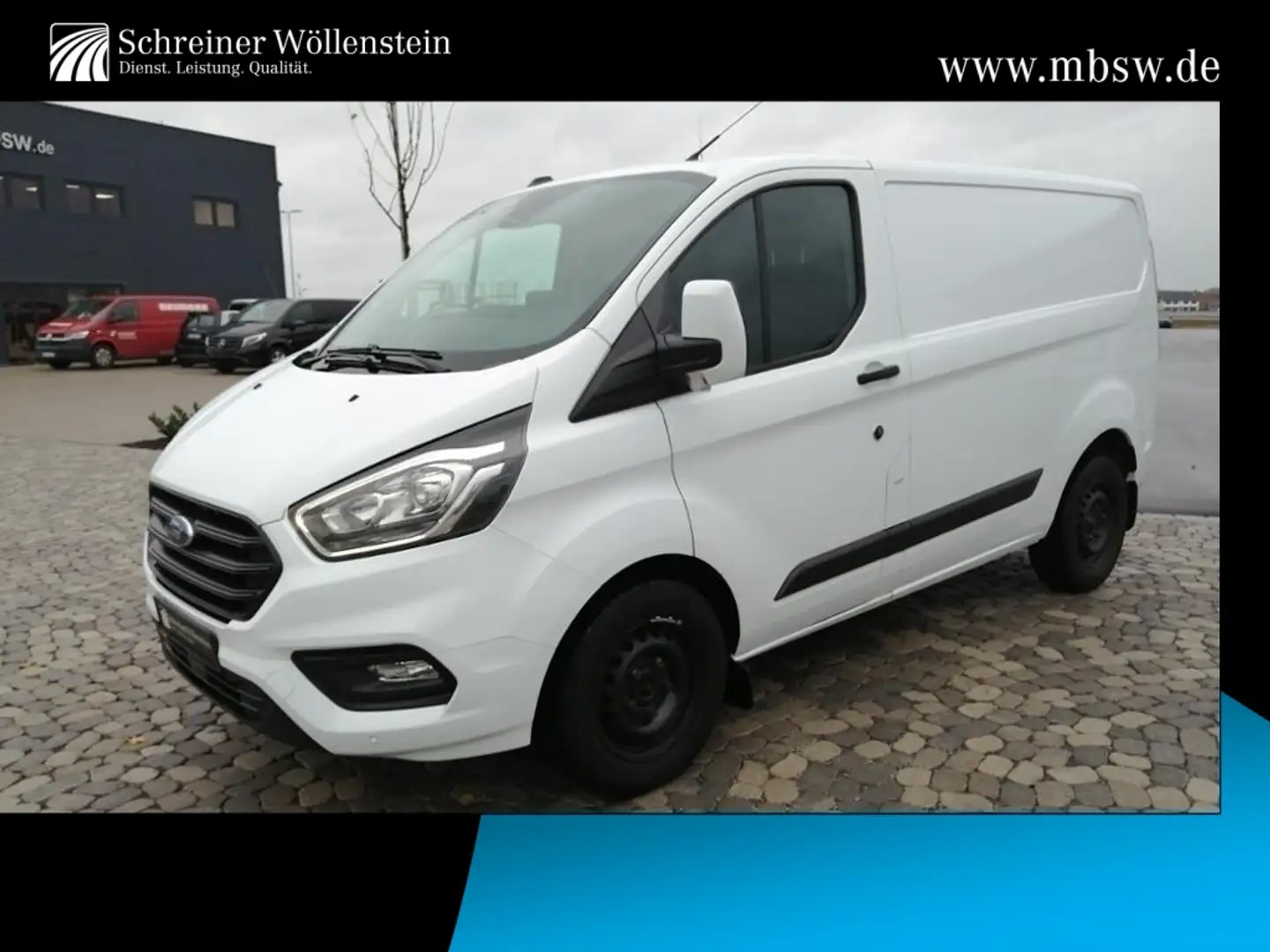 Ford Transit Custom 2.0 TDCi 320 L1 Trend DAB*Navi Weiß - 1