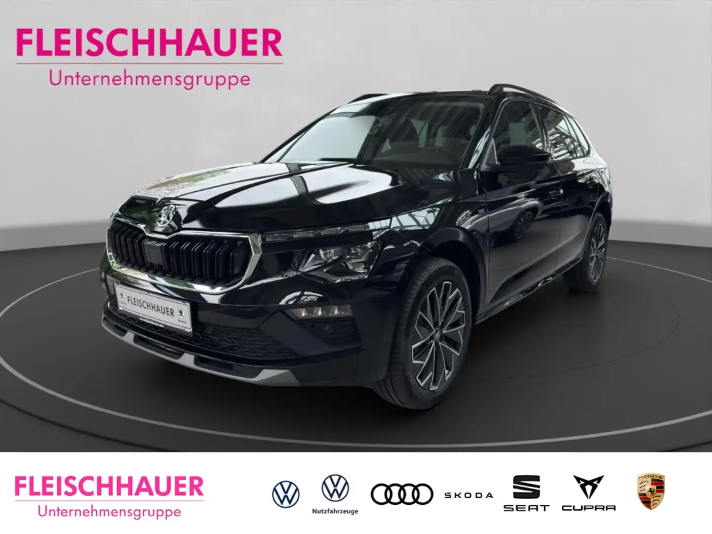 Skoda Kamiq Tour 1,0 TSI 110 kW AHK Digitales Cockpit LED CarP Schwarz - 1