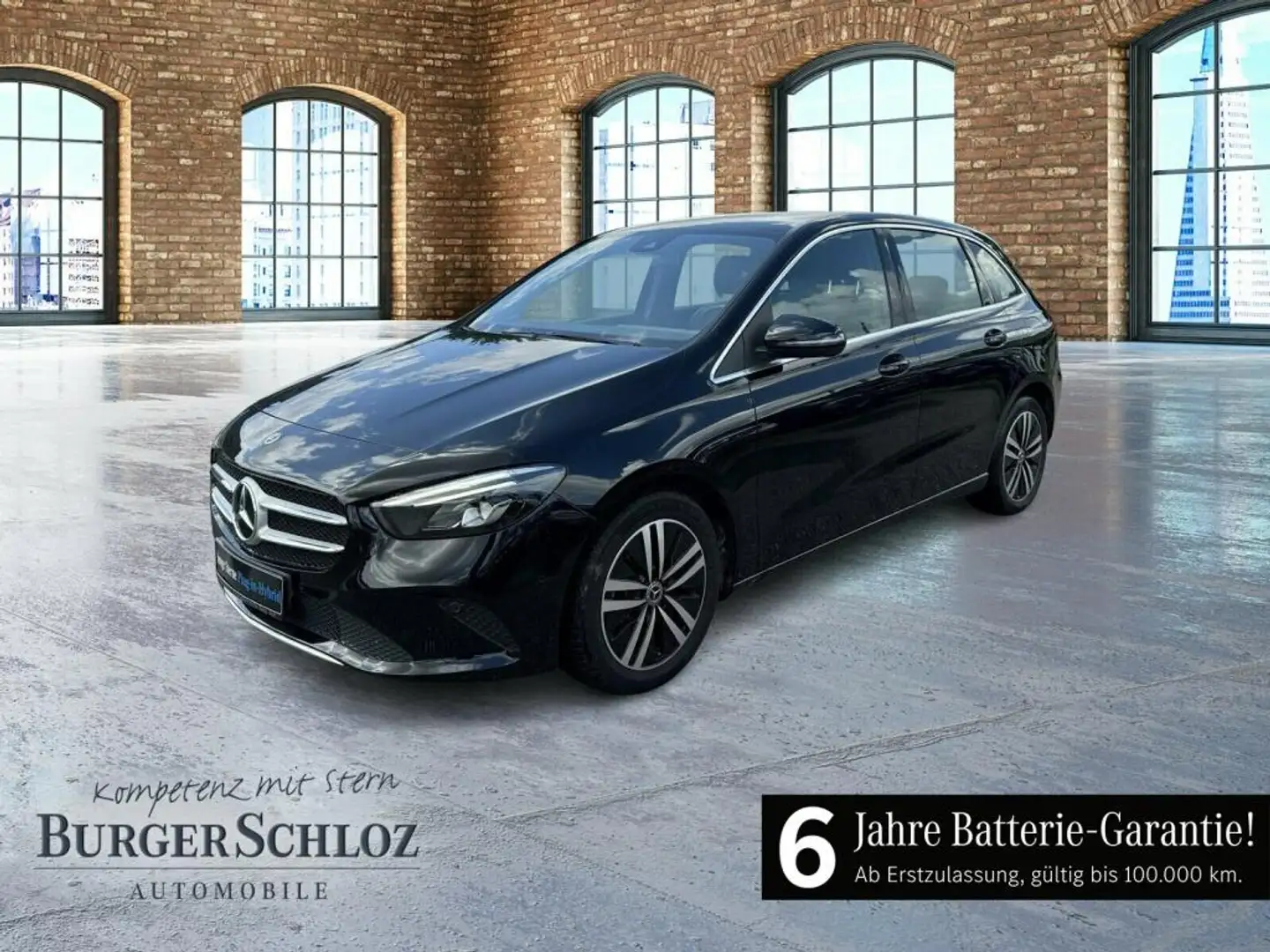 Mercedes-Benz B 250 e PDC SHZ LED SpurH AUT KAM KlimaA LM Czarny - 1