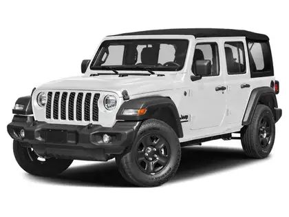 White 2025 Jeep Wrangler SUV / Crossover Four-Wheel Drive Automatic