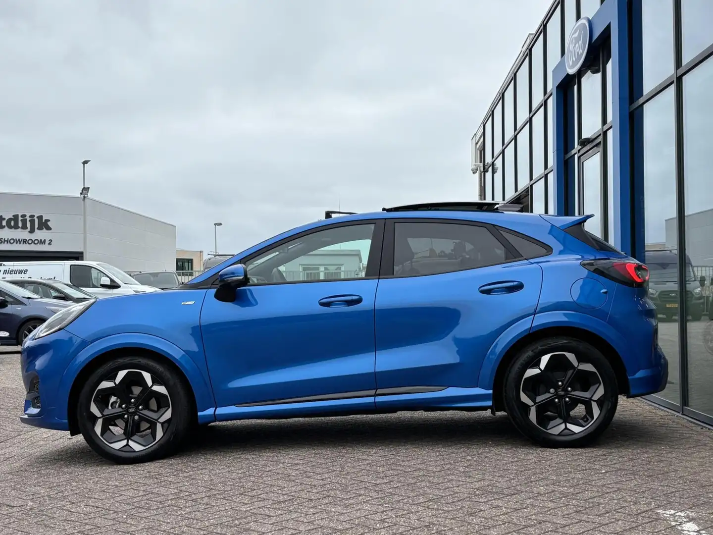 Ford Puma 1.0 EcoBoost Hybrid ST-Line X 155PK Automaat NIEUW Blau - 2