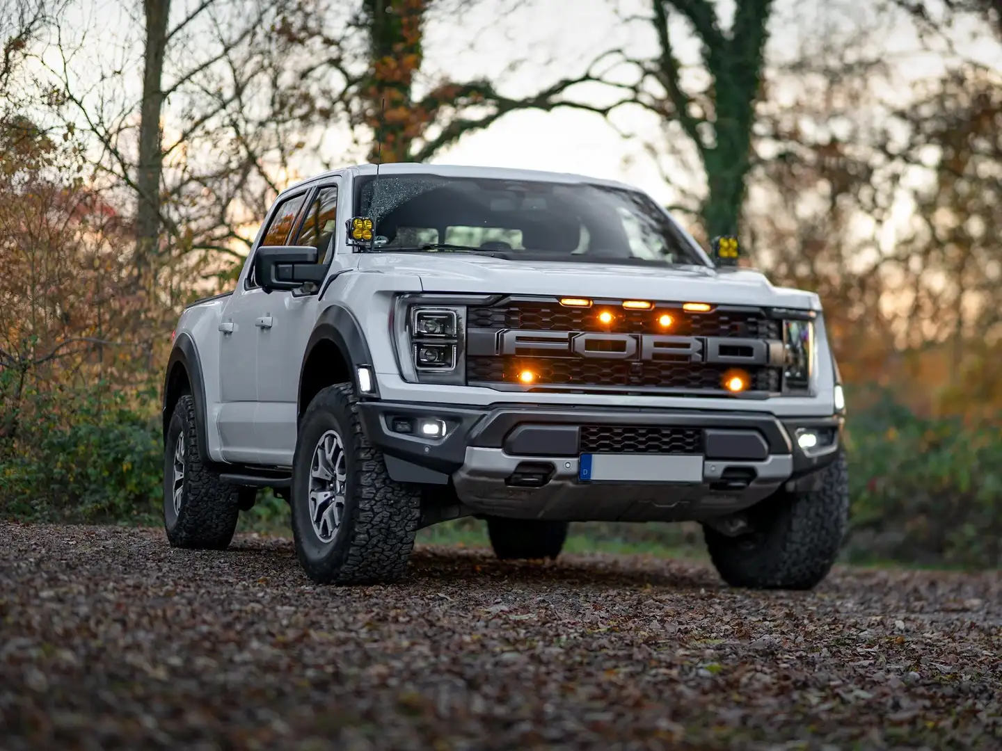 Ford F 150 RAPTOR | 1. HAND | KEIN SALVAGE | SONDERMOD. Weiß - 1