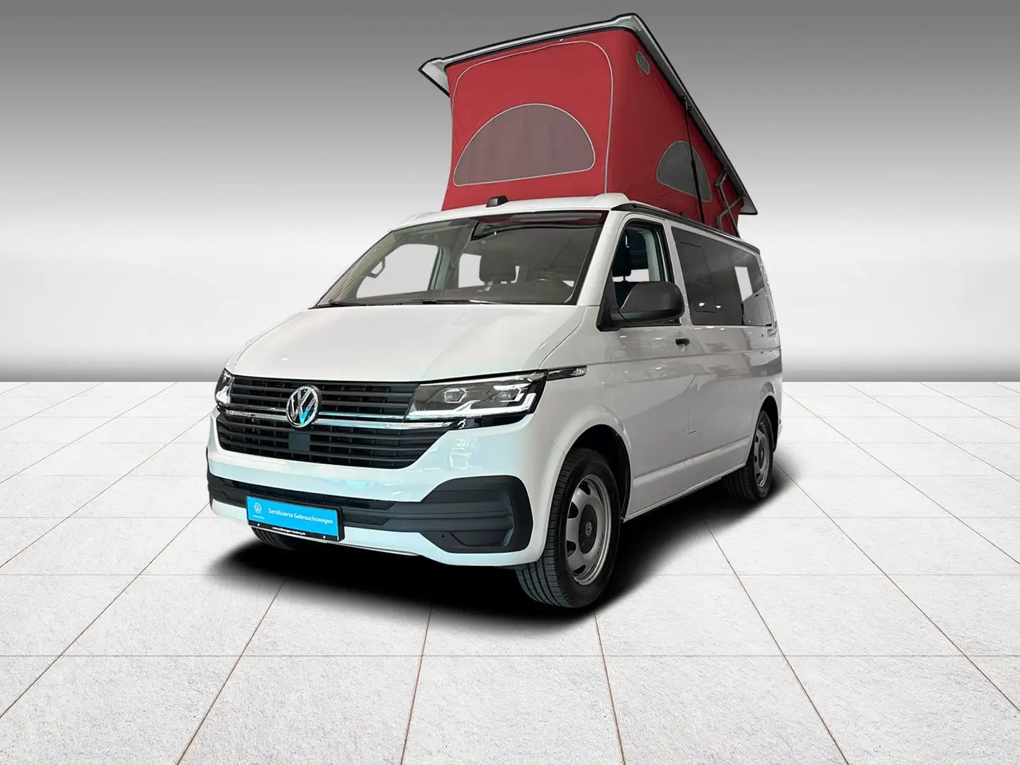 Volkswagen T6.1 California 2.0 TDI Beach Camper Navi LED Weiß - 2