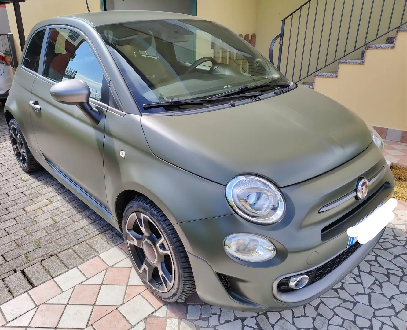 Fiat 500 500 1.2 Sport 69cv dualogic my20 Verde - 1