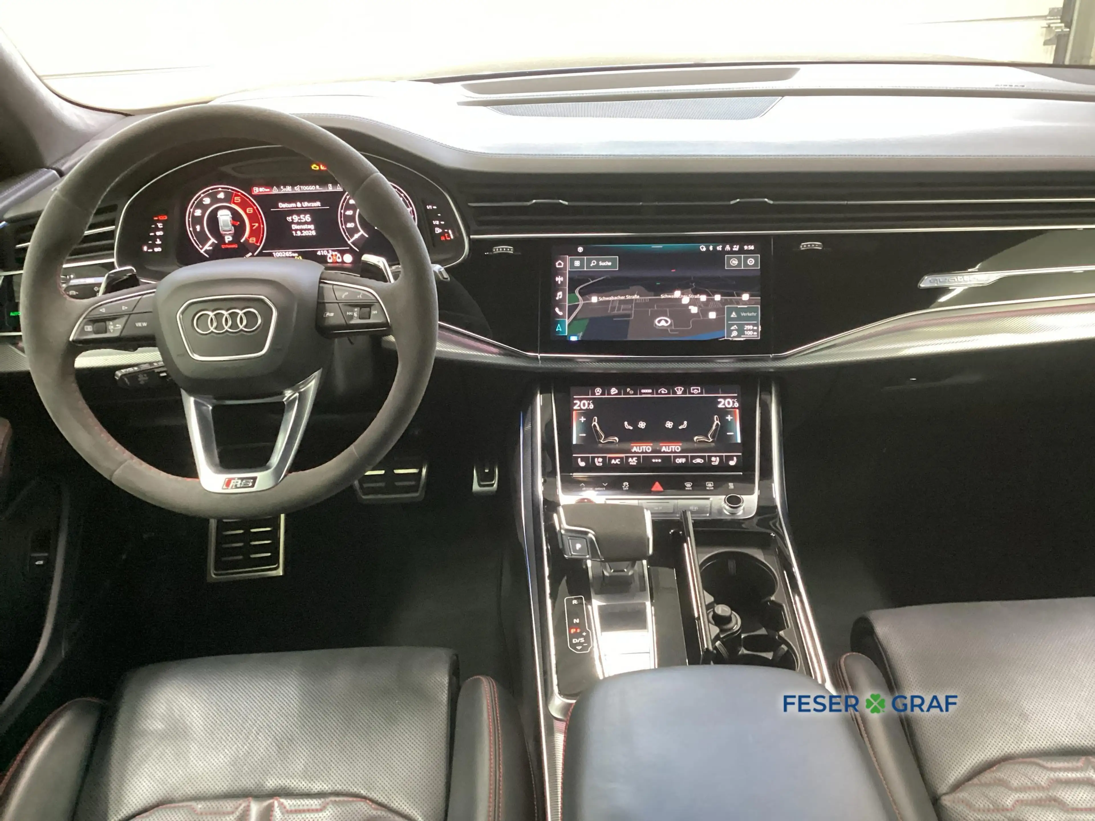 Audi RS Q8 Keramik Pano Stdhz. Matrix 360° HUD Carbon — photo 8