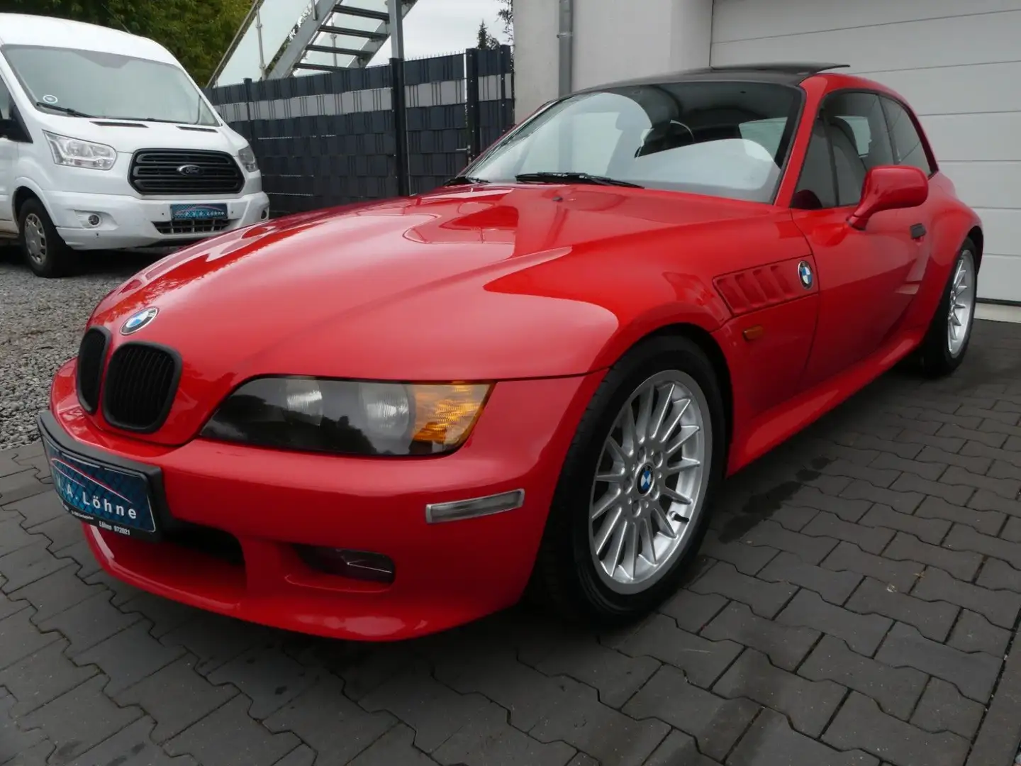 BMW Z3 Coupé 2.8 Klima | Standheizung | Schiebedach Rot - 2