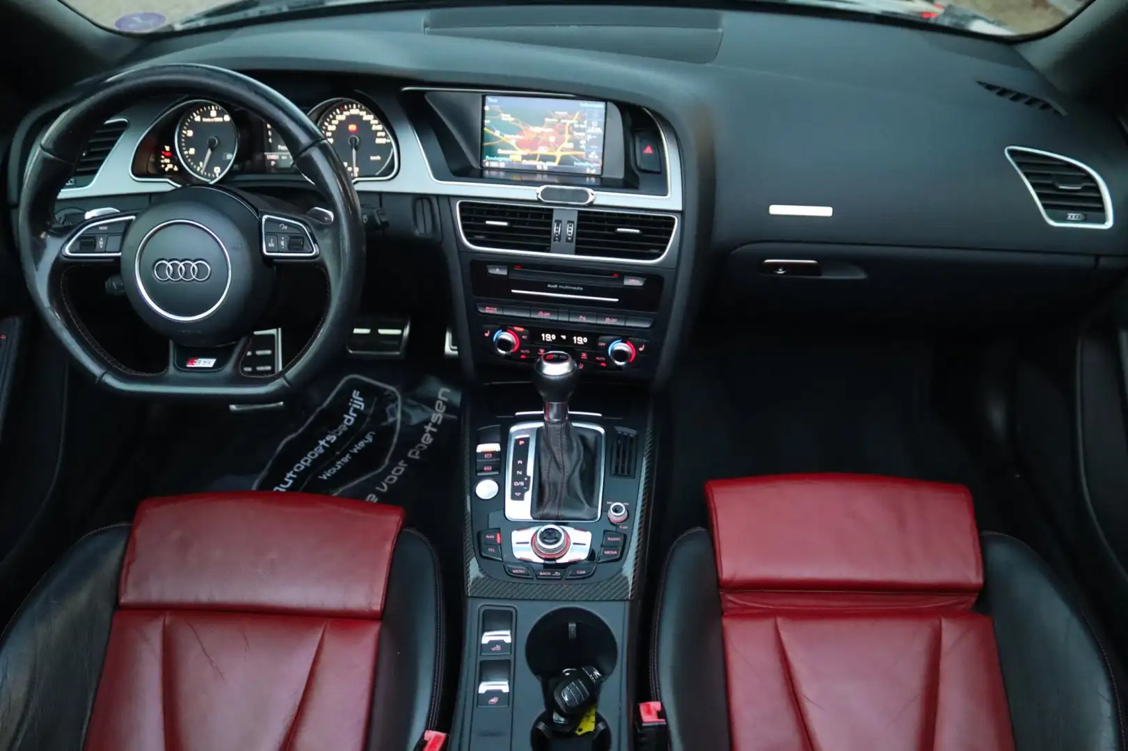 Audi S5 Cabriolet 3.0 TFSI Quattro ACC LEDER XENON KEYLESS Zwart - 2