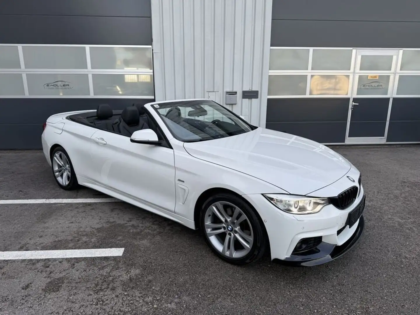 BMW 420 d Sport Line Weiß - 2