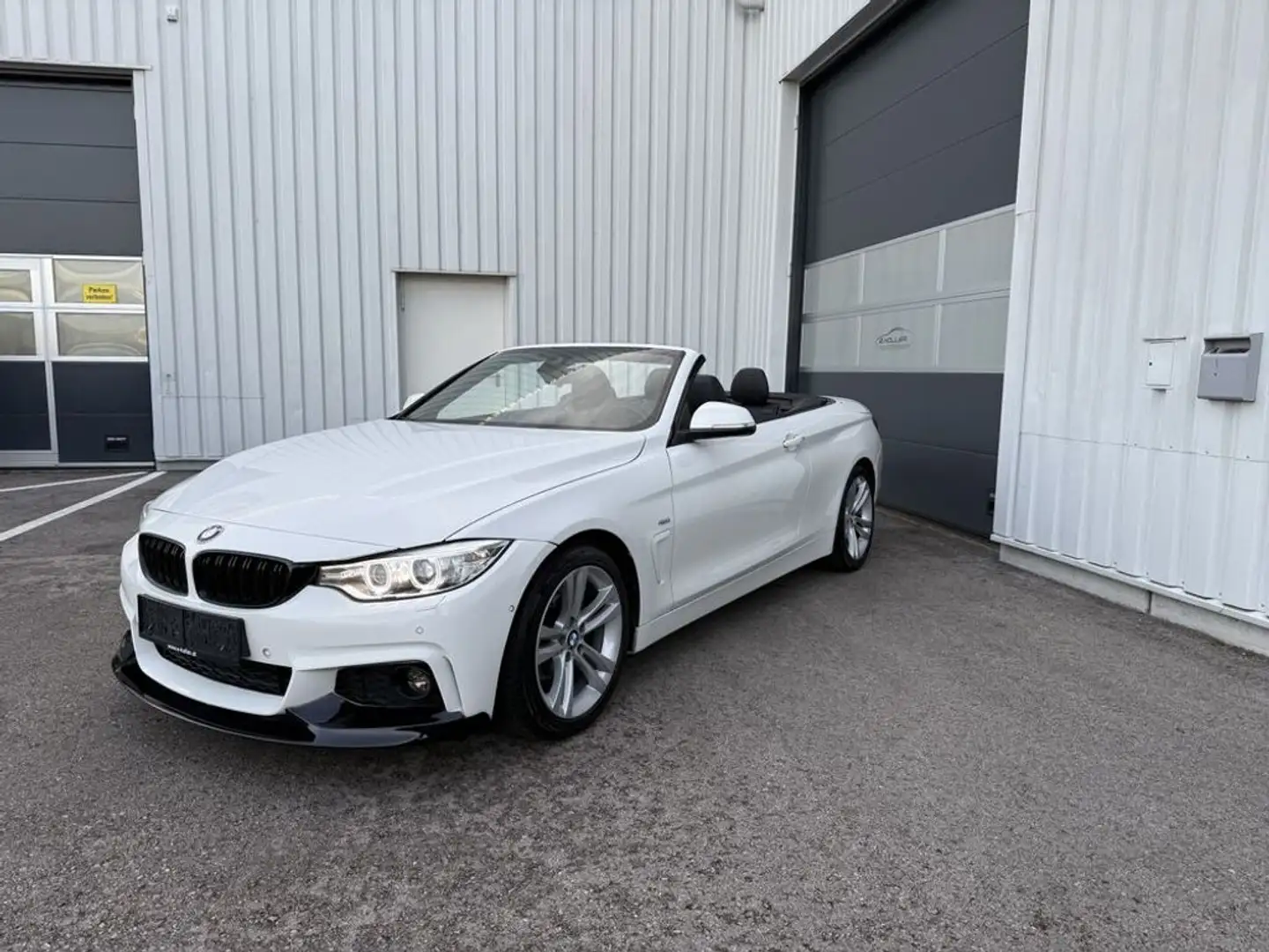 BMW 420 d Sport Line Weiß - 1