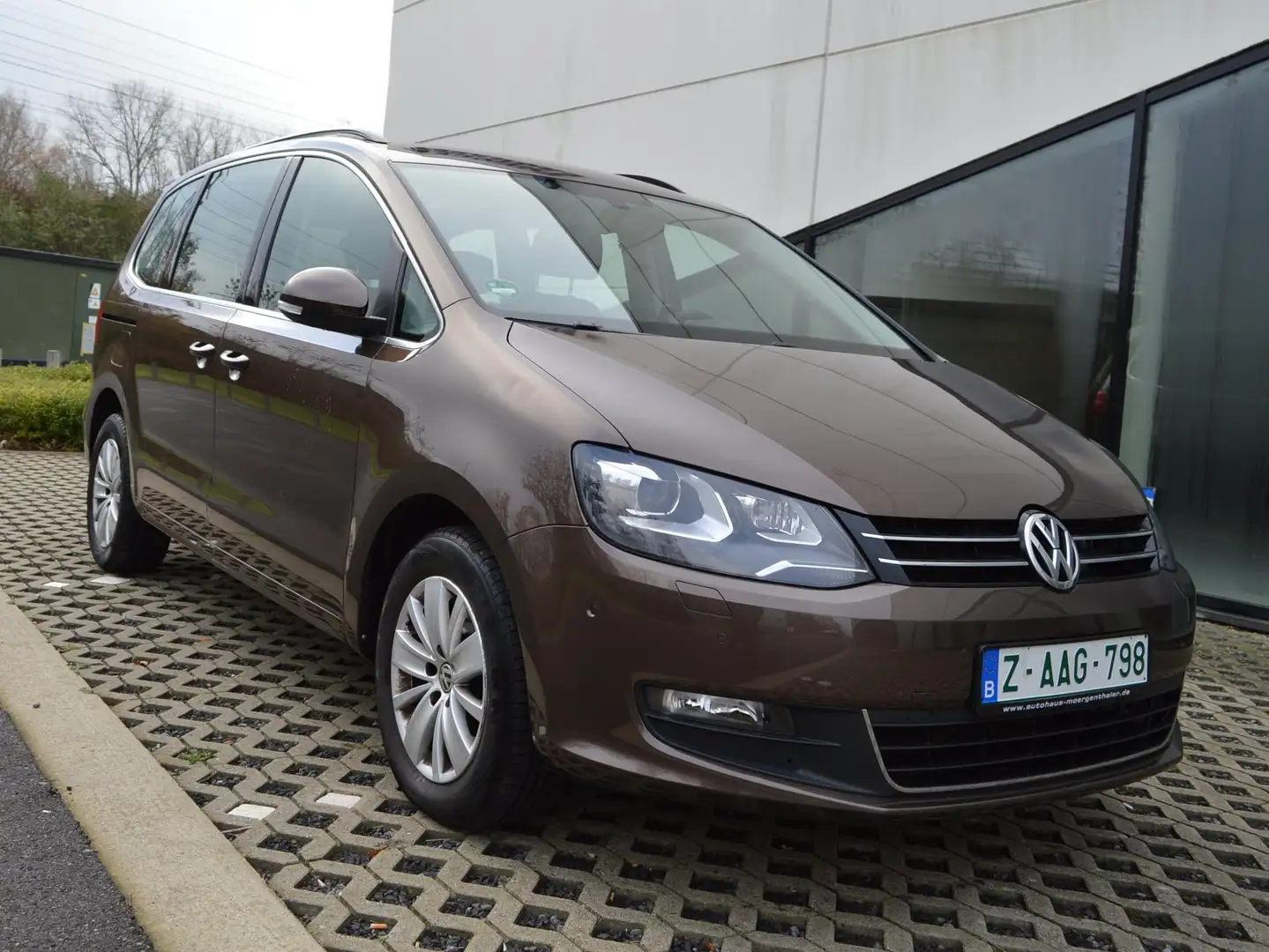 Volkswagen Sharan Sharan 1.4 TSI 7 Plaatsen navi pdc Brun - 2