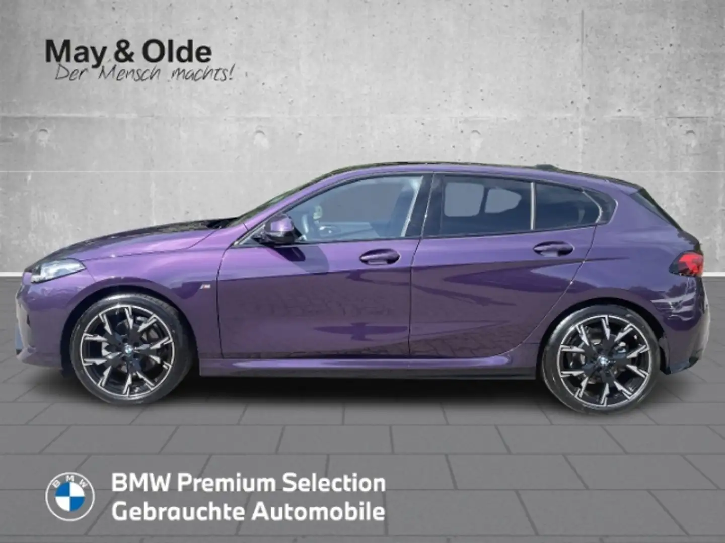 BMW 120 i M Sport LED ACC Massage Leder Driv. Ass.+ Navi Violett - 2