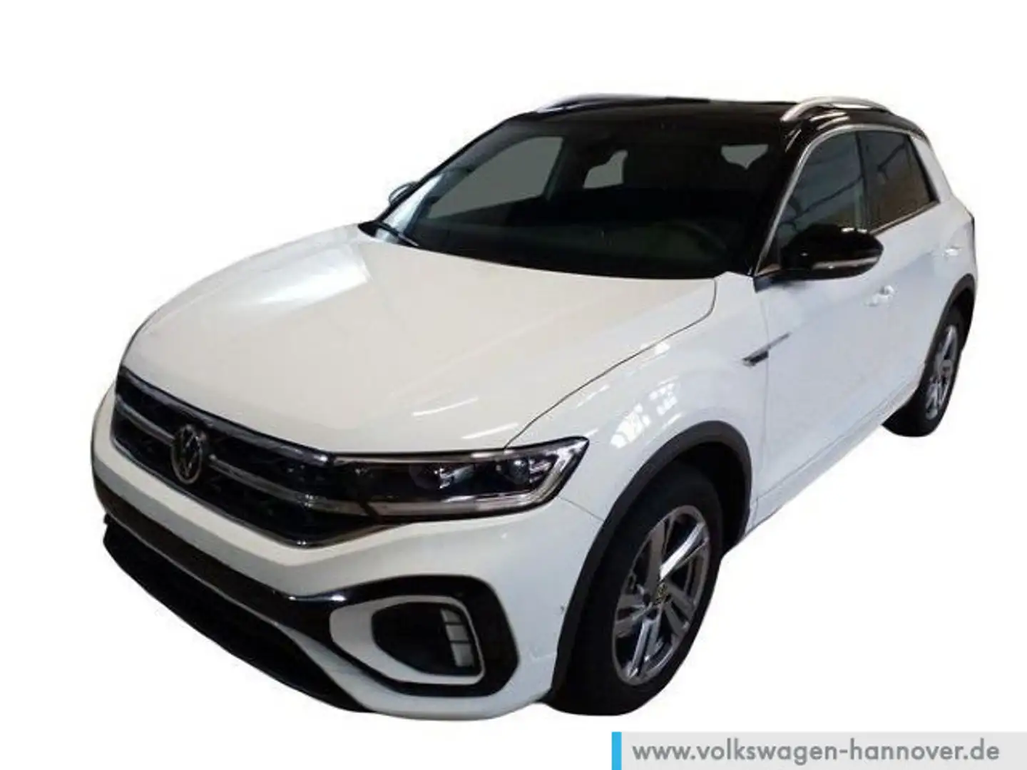 Volkswagen T-Roc 1.5 TSI R-Line Navi LED Pano Kamera DigCoc Weiß - 2