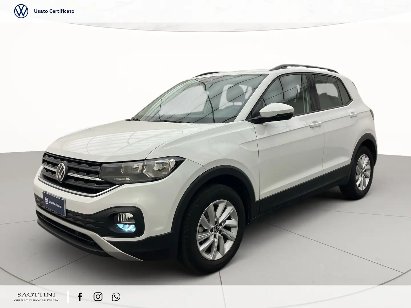 Volkswagen T-Cross 1.0 TSI Style 110 CV DSG Bianco - 1