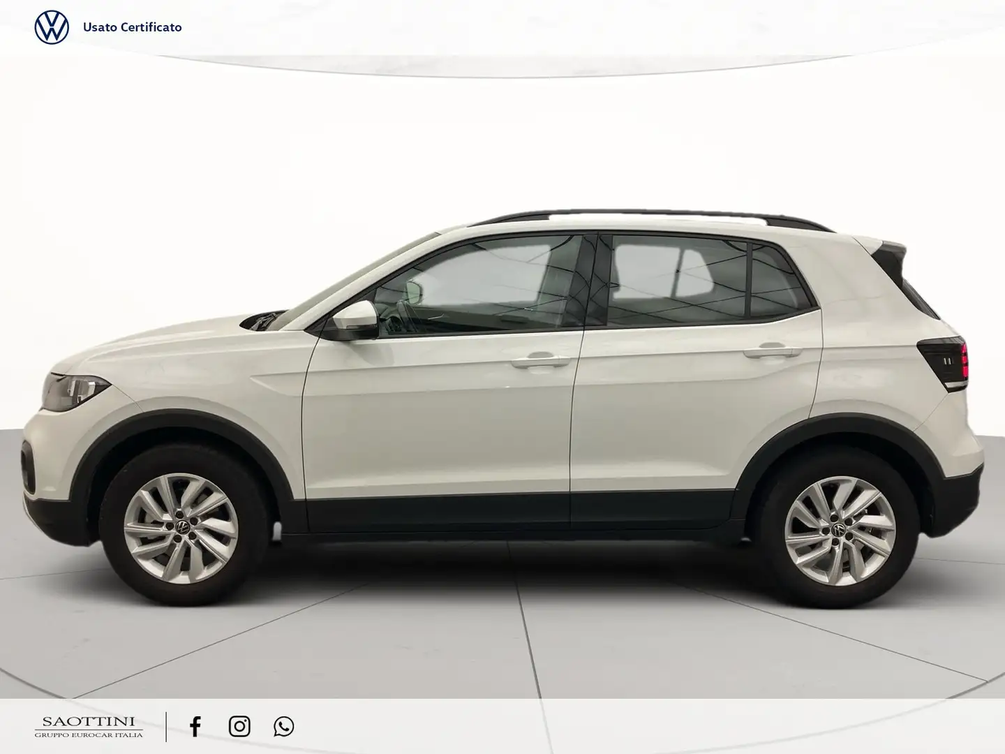 Volkswagen T-Cross 1.0 TSI Style 110 CV DSG Bianco - 2