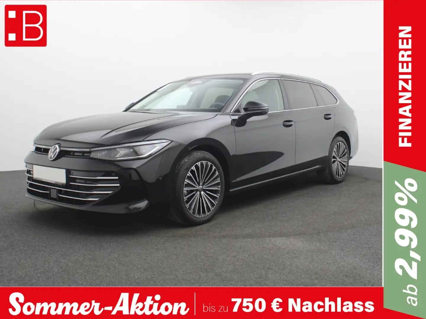Volkswagen Passat Variant 2.0 TDI DSG Elegance MATRIX-LED NAVI AHK PANO SIDE Schwarz - 1