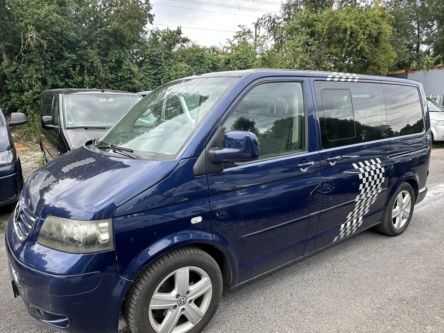 Volkswagen T5 Multivan Comfortline 2,5 TDI 174 PS STANDHEIZUNG NAVI KLIMA Albastru - 1