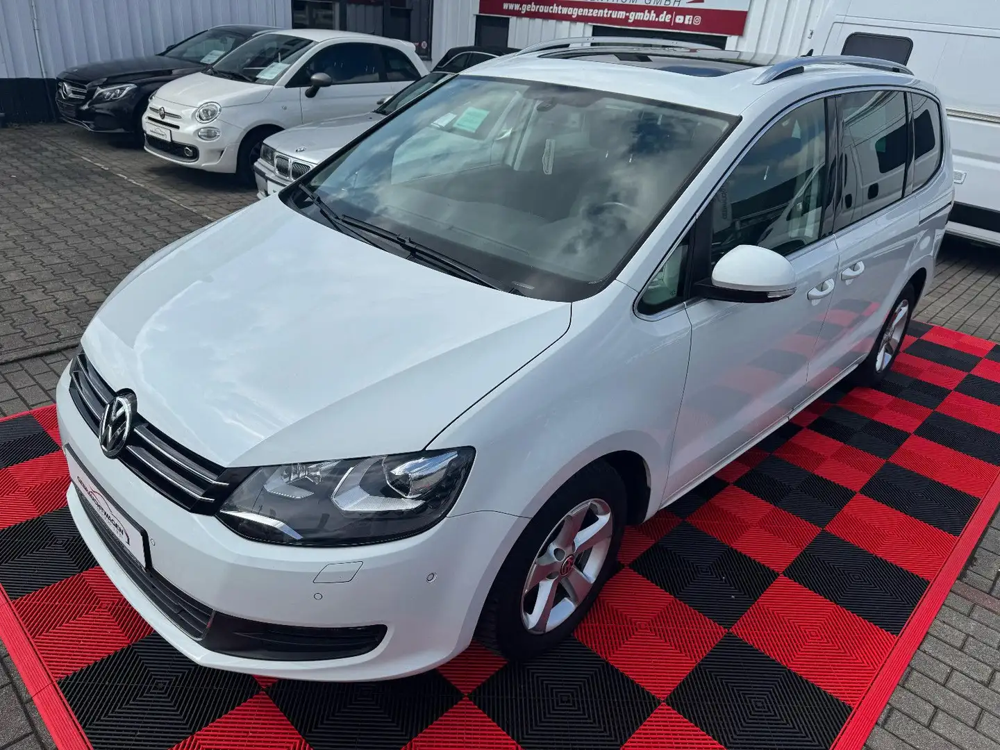 Volkswagen Sharan 2.0 TDI DSG BLUEMOTION TECHNOLOGY Blanc - 2