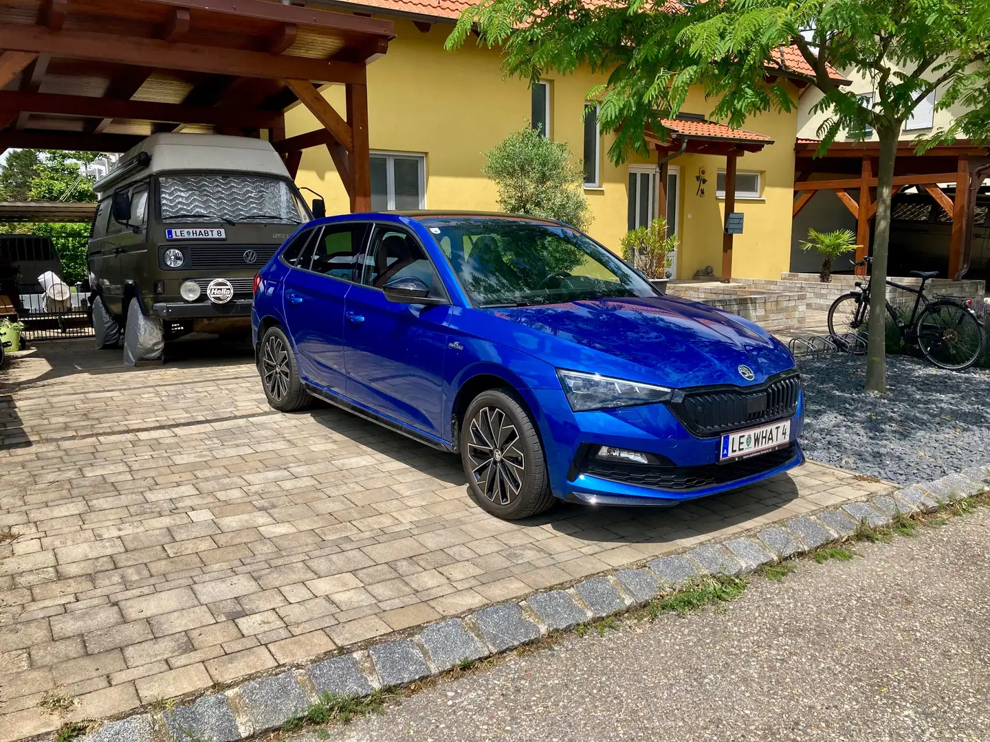 Skoda Scala Monte Carlo - Top Zustand, wie neu! Blau - 1