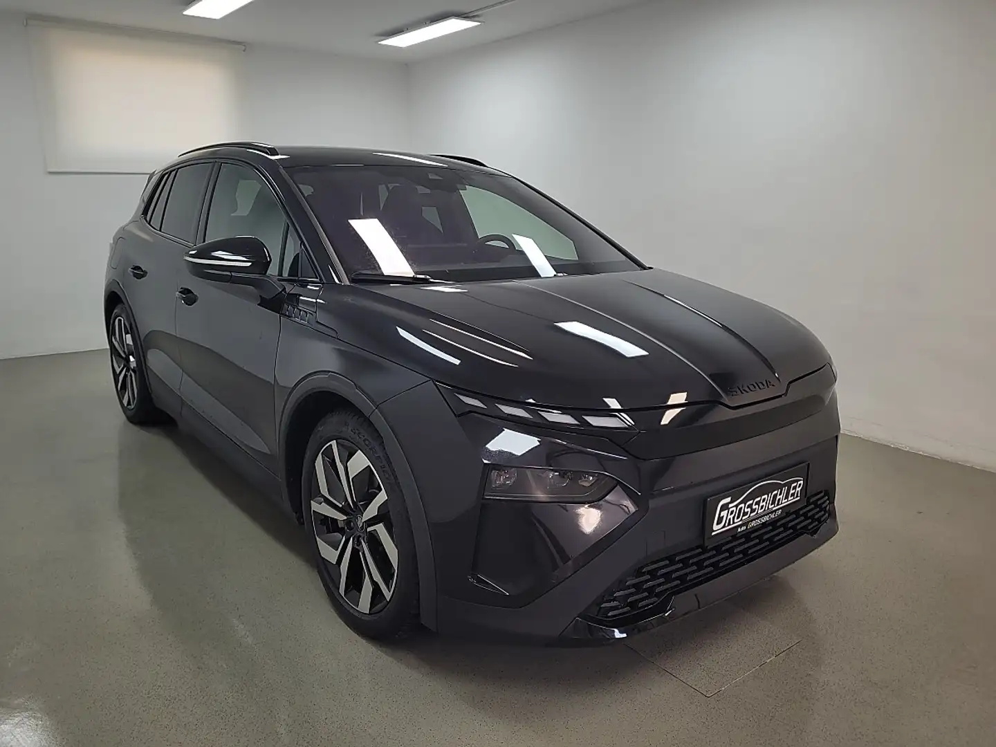 Skoda Elroq 85 85 Sportline AHK, Matrix-LED, Wärmepumpe, le Schwarz - 2