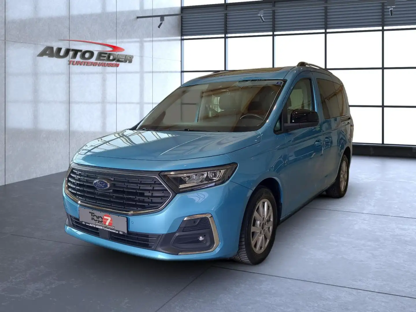 Ford Tourneo Connect Titanium Automatik 7-Sitzer Navi Blau - 2