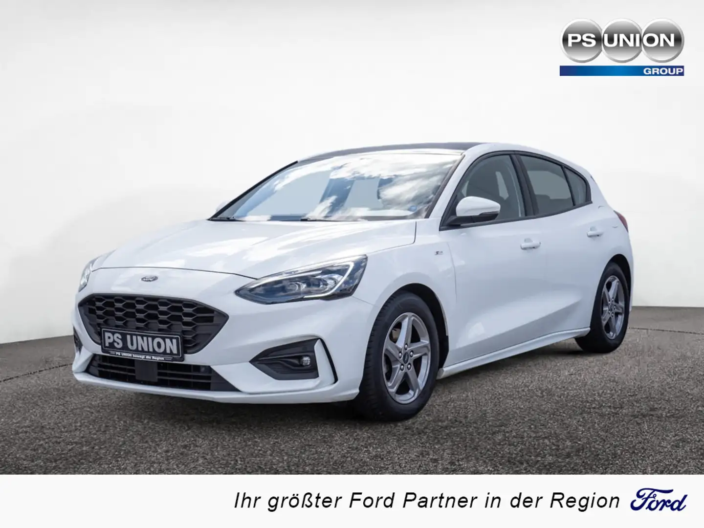 Ford Focus 1.5 EcoBlue ST-Line AHK ACC LED PANO Weiß - 1