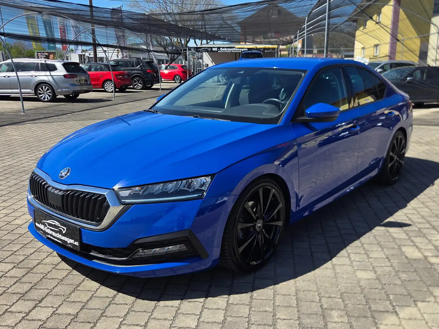 Skoda Octavia Blau - 2
