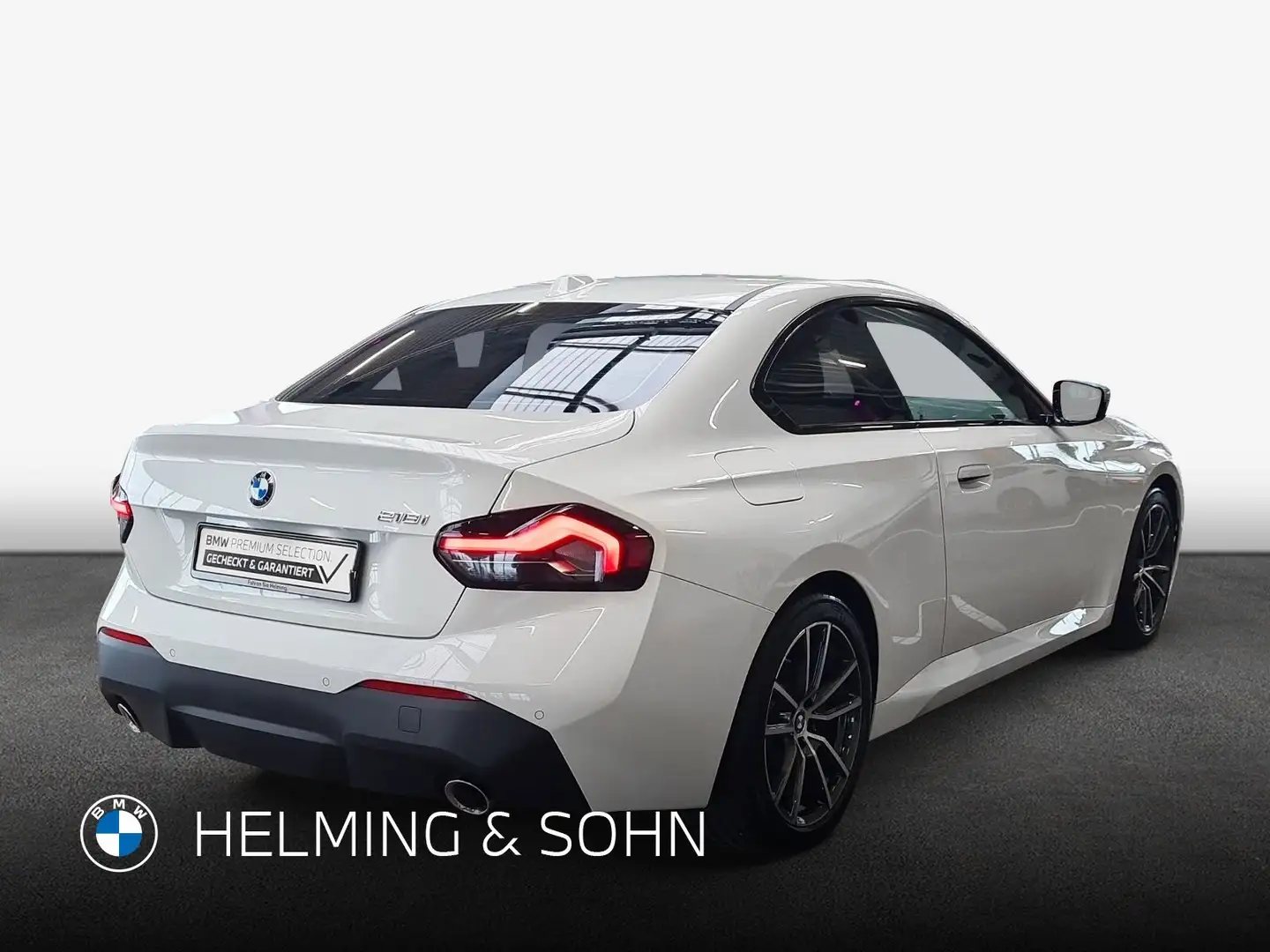 BMW 218 i LED DAB Tempomat PDC Shz uvm. Blanc - 2