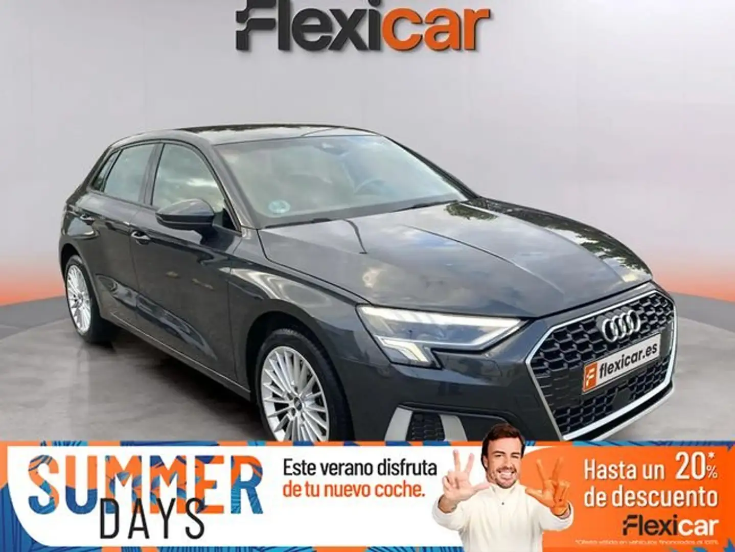 Audi A3 Sportback 30TDI Advanced Gris - 1