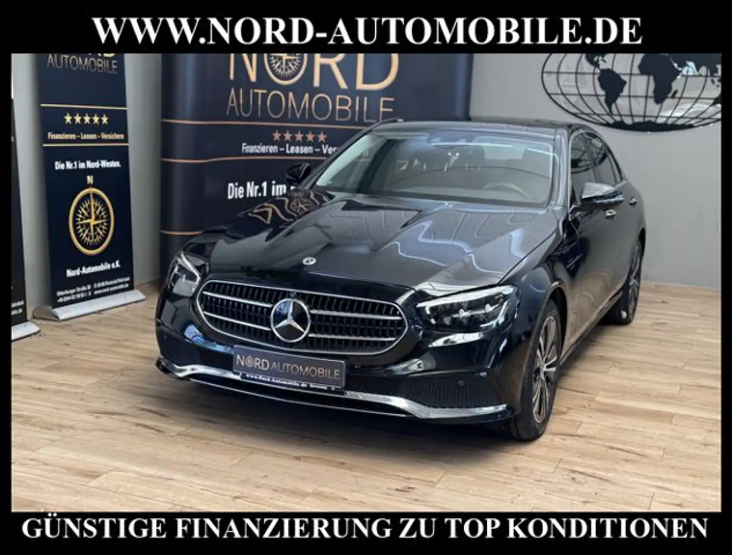 Mercedes-Benz E 450 4Matic *RAPPELVOLL*UPE:90*AHK*STHZ*PANO Zwart - 1
