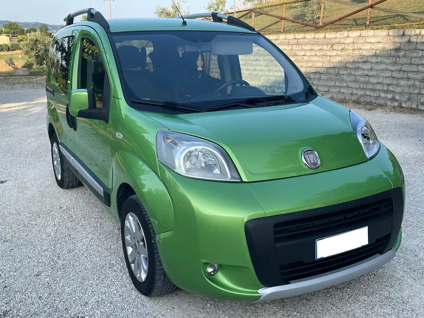 Fiat Qubo Qubo 1.3 mjt 16v Trekking 95cv Verde - 1
