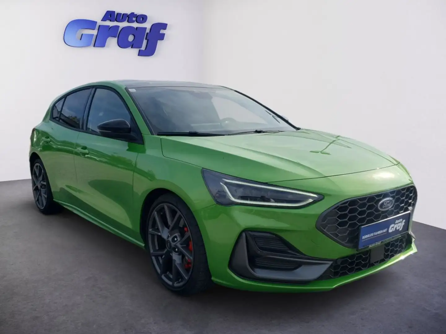 Ford Focus 2,3 EcoBoost ST X Grün - 2