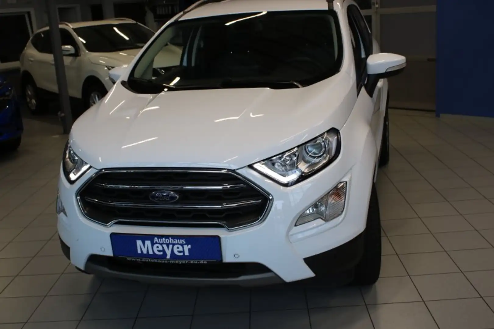 Ford EcoSport 1.0 EcoBoost Titanium  Kamera/PDC/Leder Weiß - 1