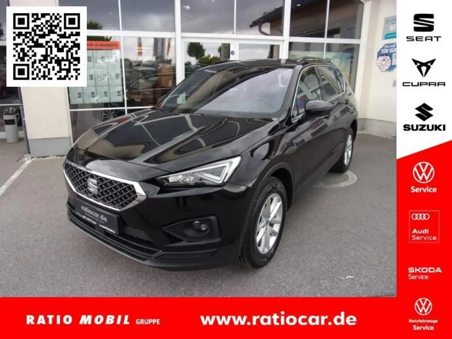 SEAT Tarraco TARRACO STYLE 2.0 TDI DSG NAVI BEHEIZB. FS DAB+ Noir - 1