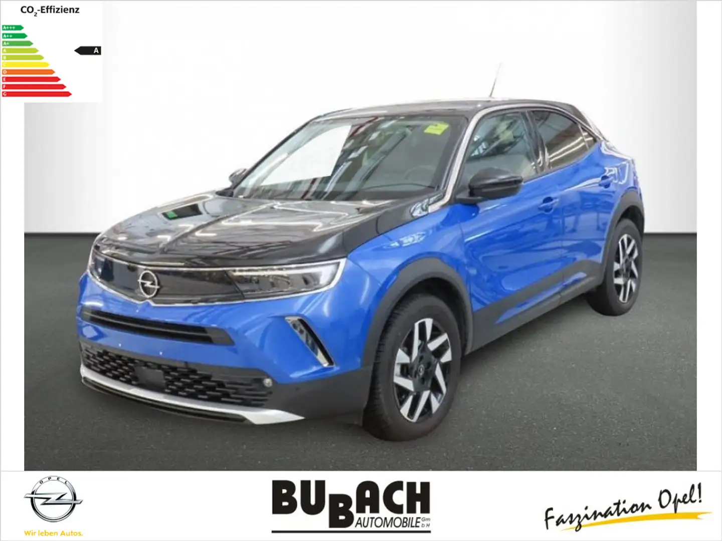 Opel Mokka 1.2 Turbo Elegance PDC KAMERA NAVI LED Blau - 1