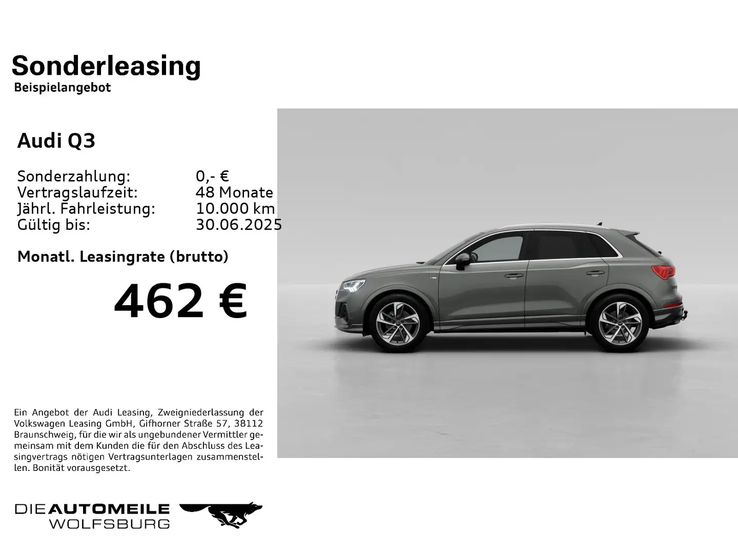 Audi Q3 35 TFSI S tronic S line AHK/LED/Sound/Connect Grau - 2