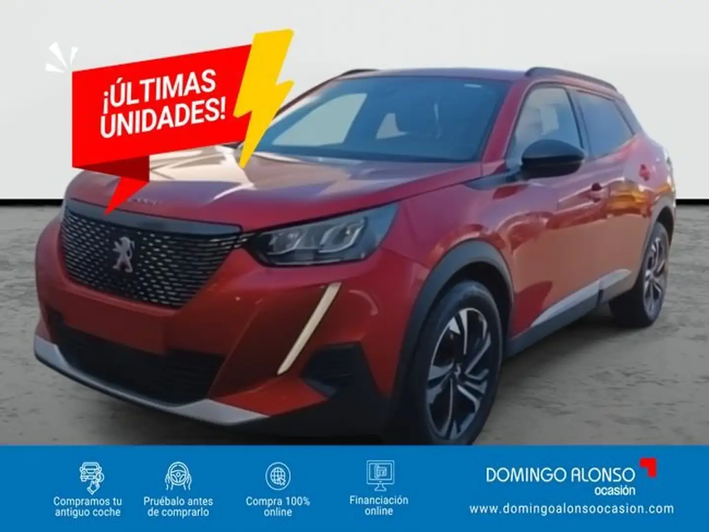 Peugeot 2008 ALLURE PURETECH 100 S&S 6 VEL. MAN Rojo - 1