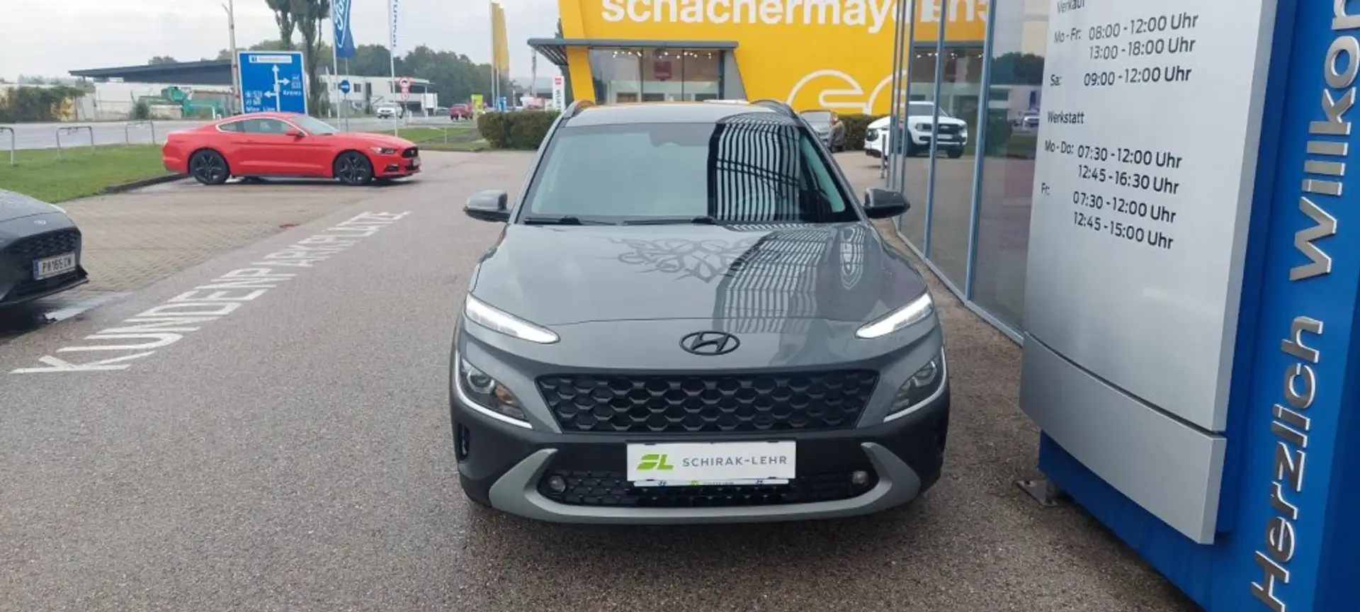 Hyundai KONA 1,6 Hyb Smart Line DCT Aut. Gris - 2